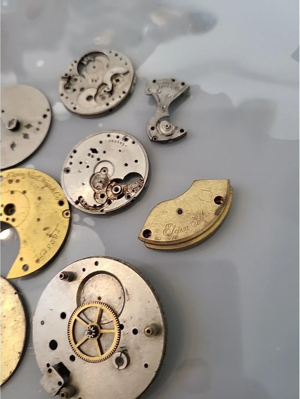 Antique Pocket Watch Assorted Parts K25